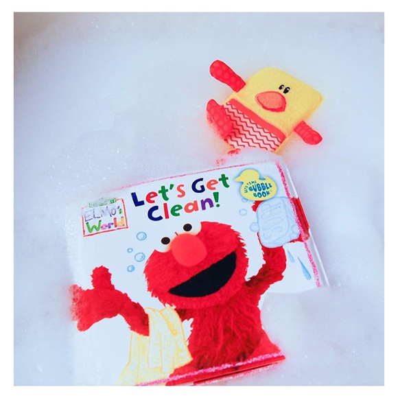 1 Elmo’s World Sesame Street Bubble Bath Book NIP - Picture 5 of 5